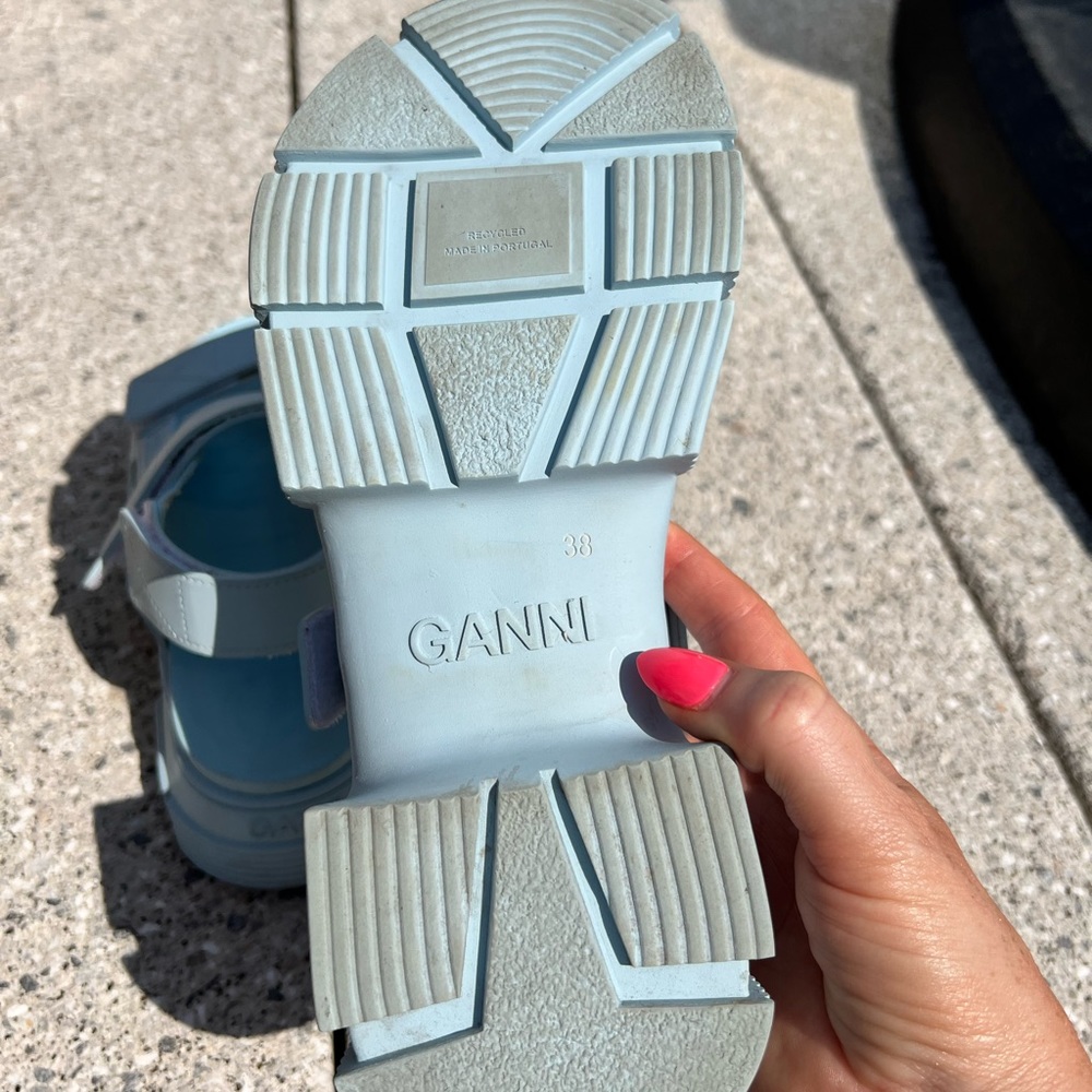 Ganni Rubber Sole Sandles - Gem